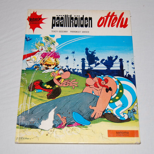 Asterix Päälliköiden ottelu (1. painos kovakantinen)